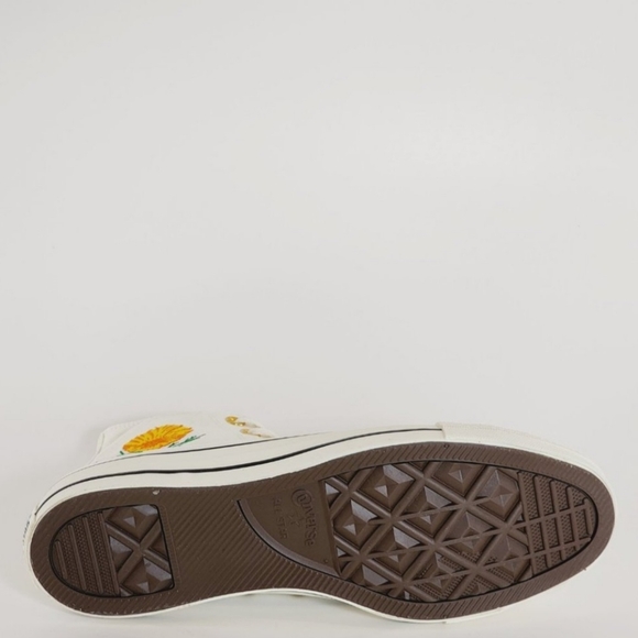 Converse CTAS Hi X You 'Floral Embroidery' Unisex Sneakers 163038C NWT - Picture 4 of 6